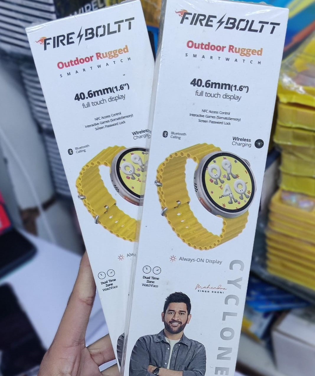 Firebolt Outdoor Rugged Smart Watch | Bluetooth Calling